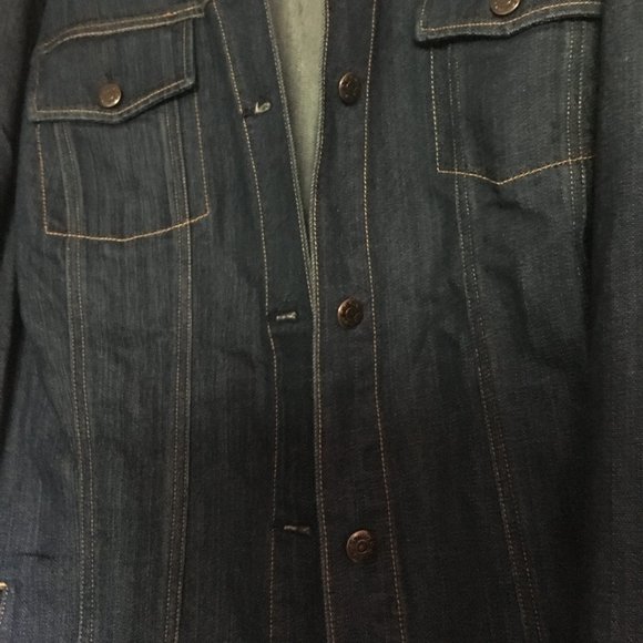 Ladies 4X Blue Denim Jacket New without Tag - Picture 1 of 5